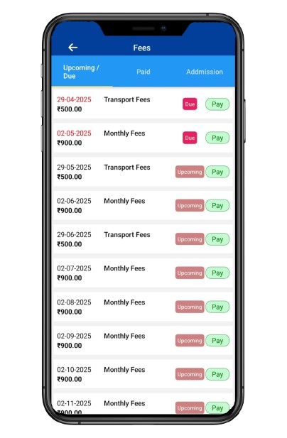 Fees Payment